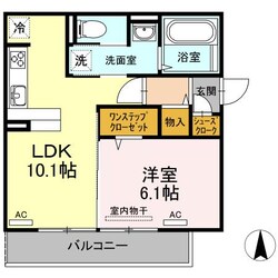 リーリエ中吉野の物件間取画像